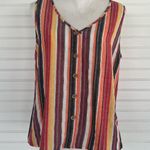 SheIn  Colorful Striped Sleeveless Tank Photo 1