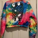 Rue 21 NWT Tie Dye Good Vibes Crop Windbreaker Pull Over Photo 3