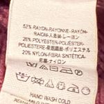 Free People  Shadow Crew Balloon Sleeve Sweater Pink Ribbed Knit Boho Size M Photo 7