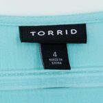 Torrid Womens Embroidered Gauze Tunic Top Size 4 Tassels Boho Beach Vacation Photo 3