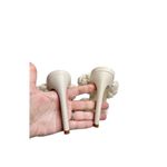 Steve Madden Sandals Size 6 Off White Kenley Slip On Open Toe Woven Heels Photo 9