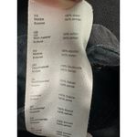 Maje Black Cropped Gold Tone Side Button Blouse Size 2 US Medium Photo 3