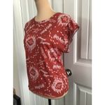 Harry Potter Marauders Map Womens Top Size L Wizarding World Orange Nwot Size L Photo 2
