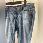 J.Jill  NEW Blue Havana Wash Denim Boot Cut Ankle Cropped Jeans Size 12P Photo 2