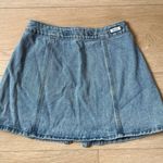 Brandy Melville Denim Button Skirt Photo 2