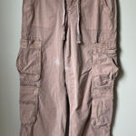 American Eagle  High Rise Wide Leg Joggers Women's 8 Long Photo 0