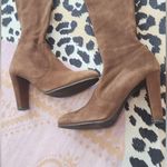 Stuart Weitzman FALL TREND HIghland Over-The-Knee Suede Boots Walnut Size 7 Photo 8