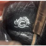 Charlie 1 Horse  womens artisan handcrafted leather cowgirl boots 9B dark brown Photo 2