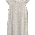 Laundry by Shelli Segal Junior 16 White Floral Flowers Formal Easter Dress Photo 0