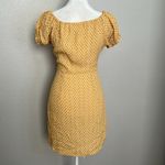 Skylar + Madison  Yellow Floral Mini Dress Size Small Photo 3