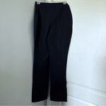 Missguided  Split Hem straight Leg Trousers Black Size 4 Side Zipper high waist Photo 4