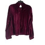 Mello Day Women's Size Large Red Velvet Fairy Grunge Whimsygoth Long Sleeve Top Photo 5