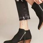 Sam Edelman Packer Black Leather Ankle Bootie Sz 8.5 Zip Sides Photo 0