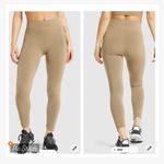 Gymshark  Pause Waffle Knit Seamless Leggings Brown Photo 5