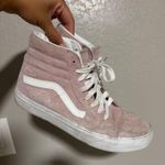 Vans  Sk8-Hi Sneakers Suede Pink Lace-Up Photo 1