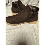 Cisco Kid Bootie Size‎ 10 Dark Brown Suede 1 Inch Heel. Womens. Photo 4