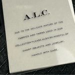 ALC Frank A.L.C. Chadwick Metallic Stripe Double Breasted Blazer‎ Jacket Size 6 90s NEW Photo 3