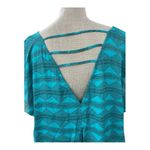 Torrid Plus Size Teal Turquoise open back top 00 ( 10 ) M/L Photo 7