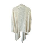 Free People Ivory Cream In The Loop Open Front Zip Cuff Cardigan Size NWOT Photo 5