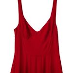 Reformation NWT Lecce Maxi in Cherry Red Full Length Tank Dress 4 $428 Photo 2