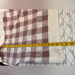 Loft Soft Knit Checked V-Neck Sweater Size XS Photo 7