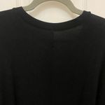 Loft Outlet Long Sleeve V-Neck Top in Black Photo 4