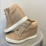 ALDO Nude High-Top Wedge Sneakers – Women’s Size 6 (D7)!! Photo 2