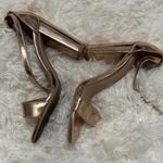 Charlotte Russe Metallic Gold Heels Photo 1