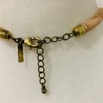 Boho Statement Rhinestone Bronze Necklace Orange Blue Purple Photo 3