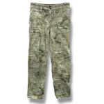 Anthropologie  The Wanderer Cargo Pants Women’s Size 28‎ Green Tie-Dye Utility Photo 2