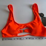 Sherry DC‎ Women’s Neon Orange Bikini Top Size XL Photo 2