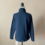 Nike | Navy Blue Fleece Lined Cowl Neck Sweatshirt Sz L Photo 7