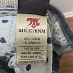 MEK USA WILSHIRE STRAIGHT LOW RISE FLARE LEG DARK WASH TOP STITCHING EMBELLISHED Blue Size 31 Photo 12