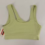 NWT P.E Nation Backcheck Sports Bra Cutout in Lime Size S Green Photo 4