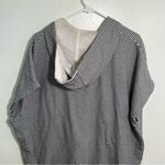 J.Crew Beach Cover up Poncho Blue Beige Stripes XS/S Photo 7