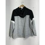 Womans Just Bee Black Gray Hoodie Light Weight 1x Photo 1