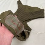 Red Carter  Asymmetric Maillot One Shoulder Cut Out One Piece Swimsuit Photo 9