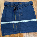 Pretty Little Thing Dark Blue Denim skirt Photo 0