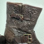 Tory Burch  Chrystie Biker Boots Moto
Bikercore Quilted Leather Photo 11