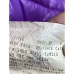 Norma Kamali Vtg ORIGINAL 1980 OMO REVERSIBLE SLEEPING BAG COAT Purple and Red Photo 5