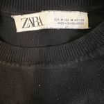 ZARA  black high neck crop tank top size medium Photo 1