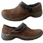 Merrell  Bracken Brown Leather Casual Slip On Mules Shoes Women's Size 10 Photo 0