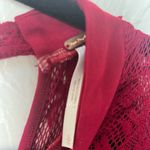 Free People  It’s Now or Never Wine Red Lace bodycon dress size L Photo 4