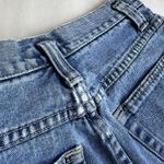 NY Jeans 90s Vintage High Waist Rolled Hem Cotton Distressed Denim Shorts Sz 4 Photo 6