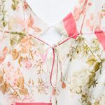 ZARA dress midi floral boho summer casual split satin wedding Photo 8