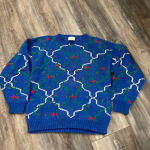 Vintage cotton b.g.day sweater Blue Size M Photo 0
