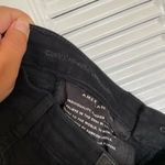 American Eagle  Jeans Curvy Distressed High Rise Jeggings Black Size 2 Photo 5