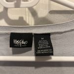 Vintage Mossimo‎ Steel Blue Cardigan Silk Nylon Blend Womens Size Medium Size L Photo 2