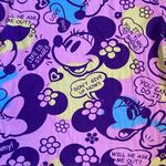 Disney Vintage Tokyo Resort Minny Mouse Purple T-shirt Photo 5