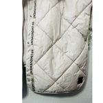 Free People NEW  Chill Out Packable Puffer Poncho Scarf Jacket in Ivory One Size Photo 5